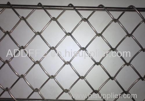 galvanized chain link fence pvc coated used chain link fence for sports fields barrier