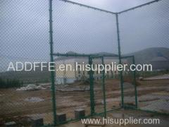 galvanized chian link fence