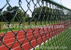 expressed used chain link fence for sale fen made of PVC coated chain link fence system