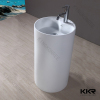 Bathroom products oval new design stand basin