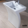 10 years warranty CE SGS freestanding artificial stone basin factory