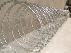 galvanized barbed wire mesh roll wire fencing concertina razor supplier hot dipped galvanized