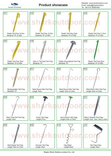 Tent accessory S hooks