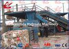 1000KG Bale Waste Paper Balers Horizontal Baling Machine PLC System Controlled