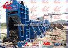 PLC Controlled Hydraulic Shear Baler Scrap Metal Machinery For Angle Iron WANSHIDA