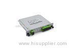 SCAPC Fiber Optic PLC Splitter Modular Structure 1x4 PLC Splitter Cassette Type