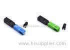 SC Fiber Optic Connector For FTTH Drop Cable 4mm Fiber Optic Cable Connector