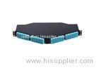Tri - Angle MPO - LC Fiber Optic Patch Panel 144 Ports Duplex / Simplex For LAN Network