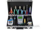 FTTh Fiber Optic Tools Black Fiber Optic Splicing Tools Kits Waterproof Junction Box