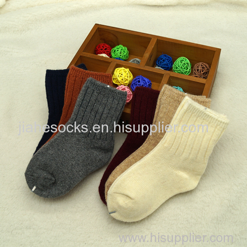 Fashion Design Multi-Color Children Ankle Wool Socks