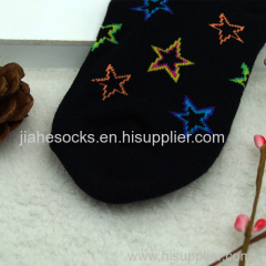 New Desgin Star Patterned Cotton Baby Socks