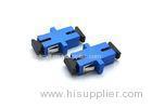 Simplex ST Fiber Optic Adapter Blue SM / MM Single Mode With High Return Loss