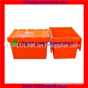 600x400x340mm stackable plastic crate
