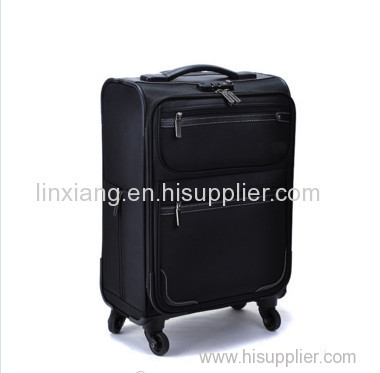 Men and women black spinner hard travel trolley luggage bags cases
