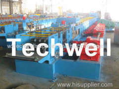 15KW Hydraulic Power Highway Guardrail Roll Forming Machine