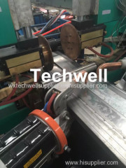 Car Carriage Plate Roll Forming Machine with Spot Welding for Q235 Steel Sheet