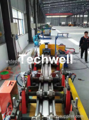 Car Carriage Plate Roll Forming Machine with Spot Welding for Q235 Steel Sheet