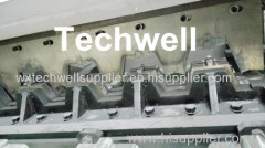 Steel Structure Floor Deck Cold Roll Forming Machine For Galvanized Steel Sheet