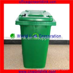 With EN840 240L Two Wheels Outdoor Plastic HDPE Waste Bin