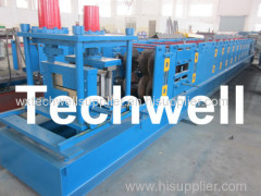 Hydraulic Plate Rolling 4KW Main Power Z Purlin Roll Forming Machine