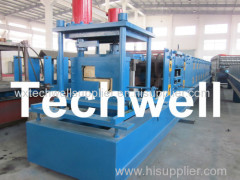 Hydraulic Plate Rolling 4KW Main Power Z Purlin Roll Forming Machine