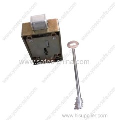 8 security lever Mechanical safe lock with iran type double bit key for home and office safe