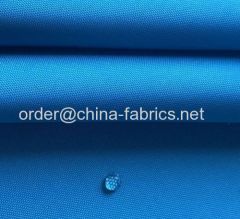 Polyester 300D solution dyed oxford fabric acrylic coating