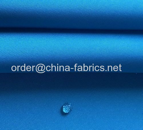Polyester 300D solution dyed oxford fabric acrylic coating