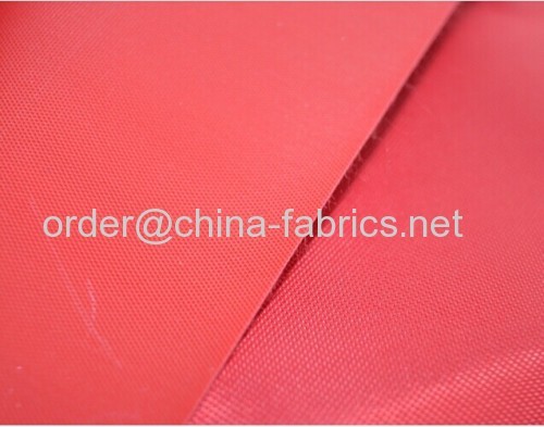 Polyester 150D Oxford fabric pvc backing