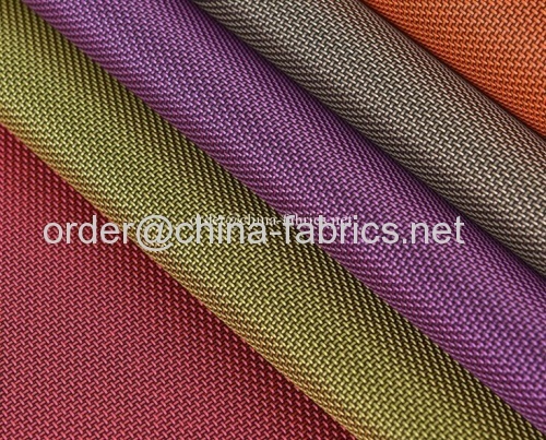 Polyester two tone Jacquard cross oxford fabric for bag