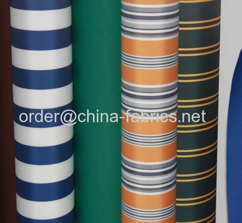 Polyester spun yarn oxford awning fabric waterproof UV protection