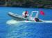 Chemical Resistance Inflatable Rigid Hull Boats Dimensional Stability 22 Ft