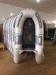 Small Inflatable Sport Boat Flexible Floor 230 Cm With 2 - 75HP Outboard Engine