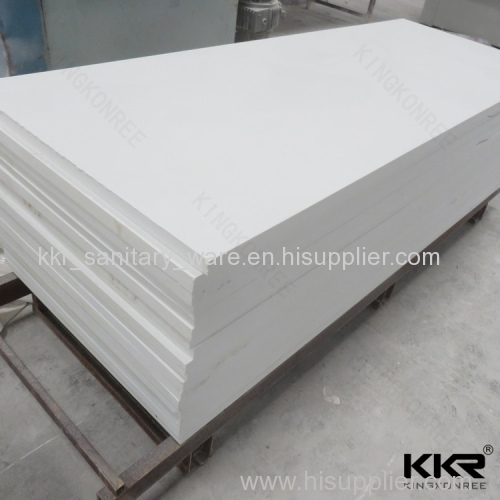 acrylic solid surface man made stone sheet for home decoration