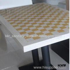 seamless joint solid surface dinning table