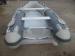 Front Locker Aluminum Rib Boat 625KG 4 Person Inflatable Boat With PVC / Hypalon Tube