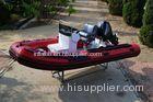 Medium Size Aluminum Rib Boat Hypalon Tube 420cm Removable With Seat