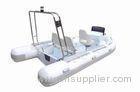Luxury Comfortable Aluminum Rib Boat 500cm Bass Fishing Boats With Center Console