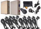Human English Voice Reminding Car Front And Rear Parking Sensor Kit 8pcs Ultrasonic Sensors
