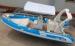 Floor Luxury Inflatable Rib Boat Handmade 550cm Four Layers Reinforced Seams