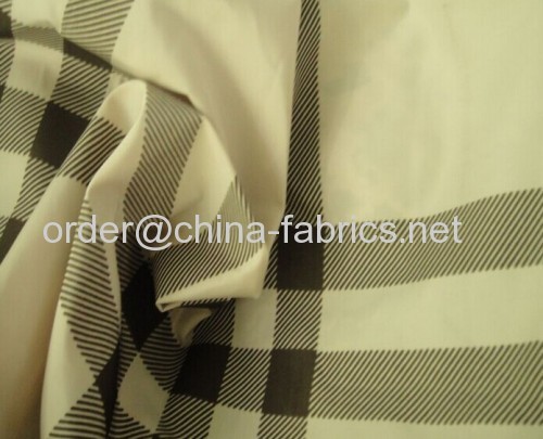 100% Polyester Imitated Printed Memory Fabric For Outerwear