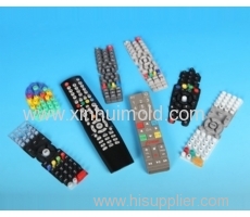 Silicone rubber remote control keyboards keypads keys and buttons