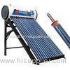 Compact Pressure Heat Pipe Solar Water Heater with 15 Tubes Galvanized Steel Bracket