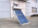 304 Stainless Steel Non Pressurized Solar Water Heater 100L With Feeding Tank Reflectors