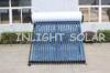 Heat Insulation Integrated Pressurized Solar Water Heater 240L 24 Tubes For Flat Roof