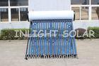 Heat Insulation Integrated Pressurized Solar Water Heater 240L 24 Tubes For Flat Roof