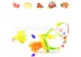 Baby Fruit Feeder Silicone Baby Rattle Teether Fresh Weaning Food Soother