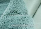 100% Polyester Pantone Color Rabbit Fur Fabric Ecofriendly With SGS Certification