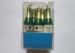 Fine Green Champagne Bottle Candles Odorless Long Burning for Birthday / Events