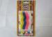Fashion Twisted Wave Shaped Birthday Candles Smokeless 8 Pcs Per Package